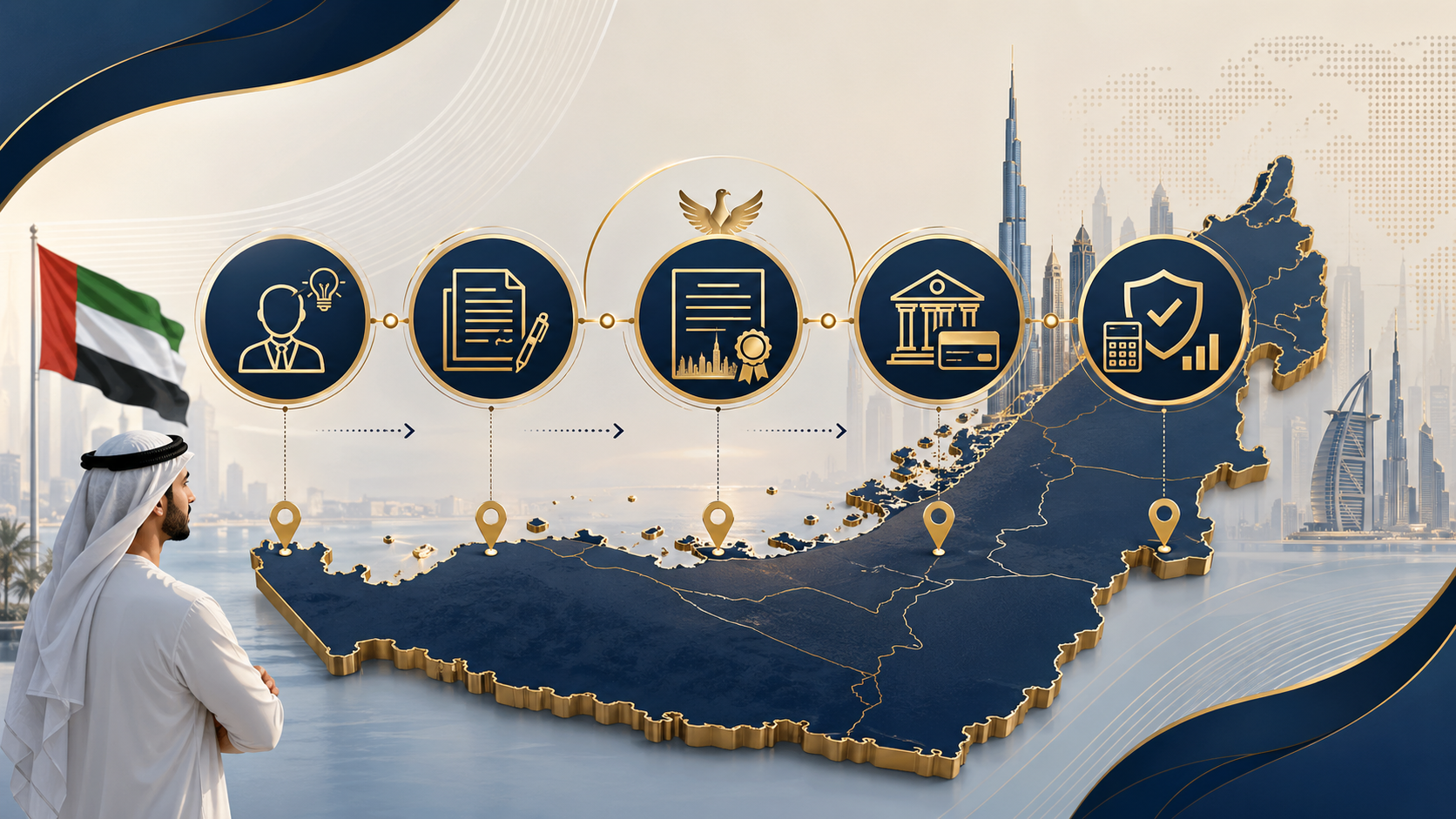 How should a company choose the right corporate structure when entering the UAE market?