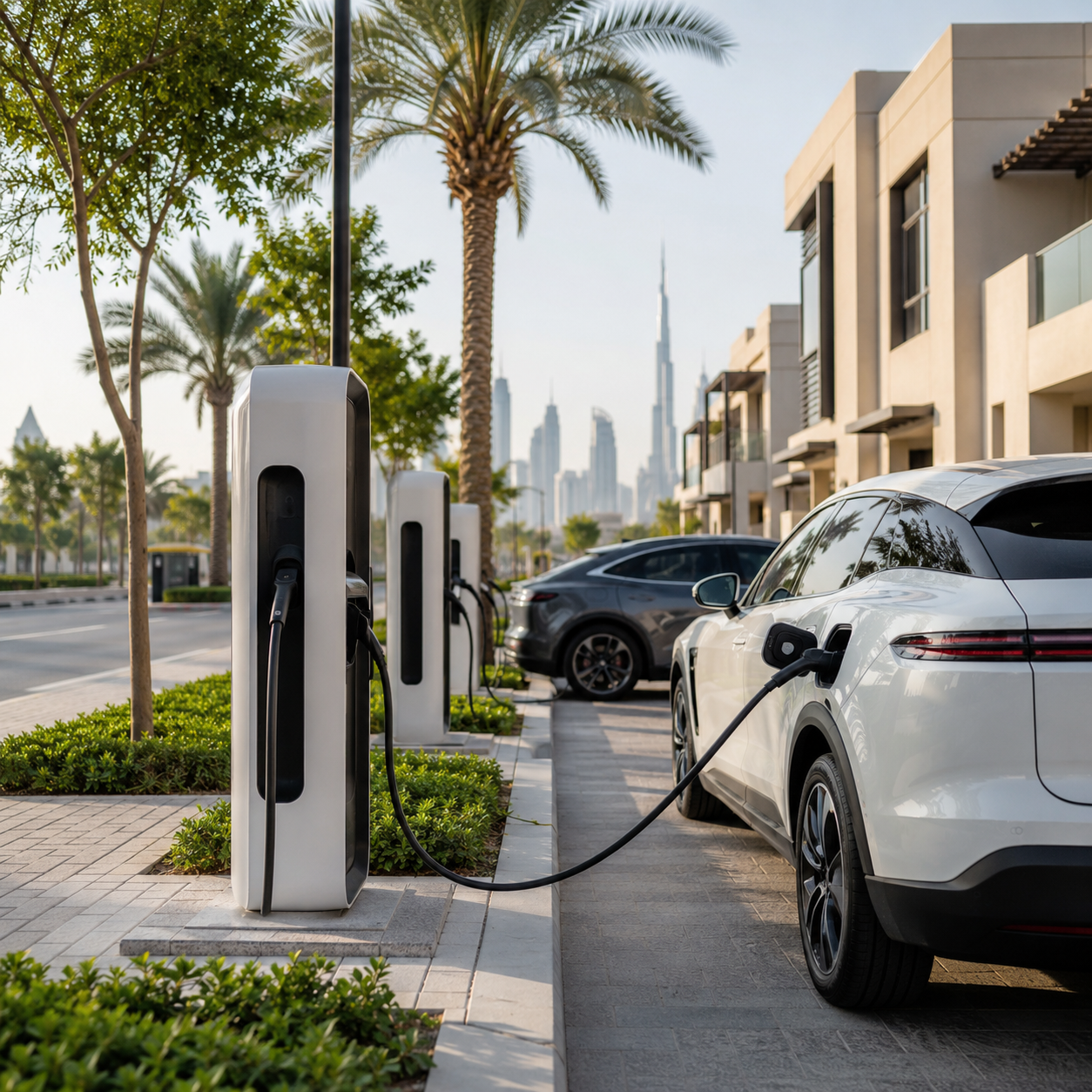 Dubai Advancing EV Charging Infrastructure: Expanding into Communities and Daily-Life Scenarios